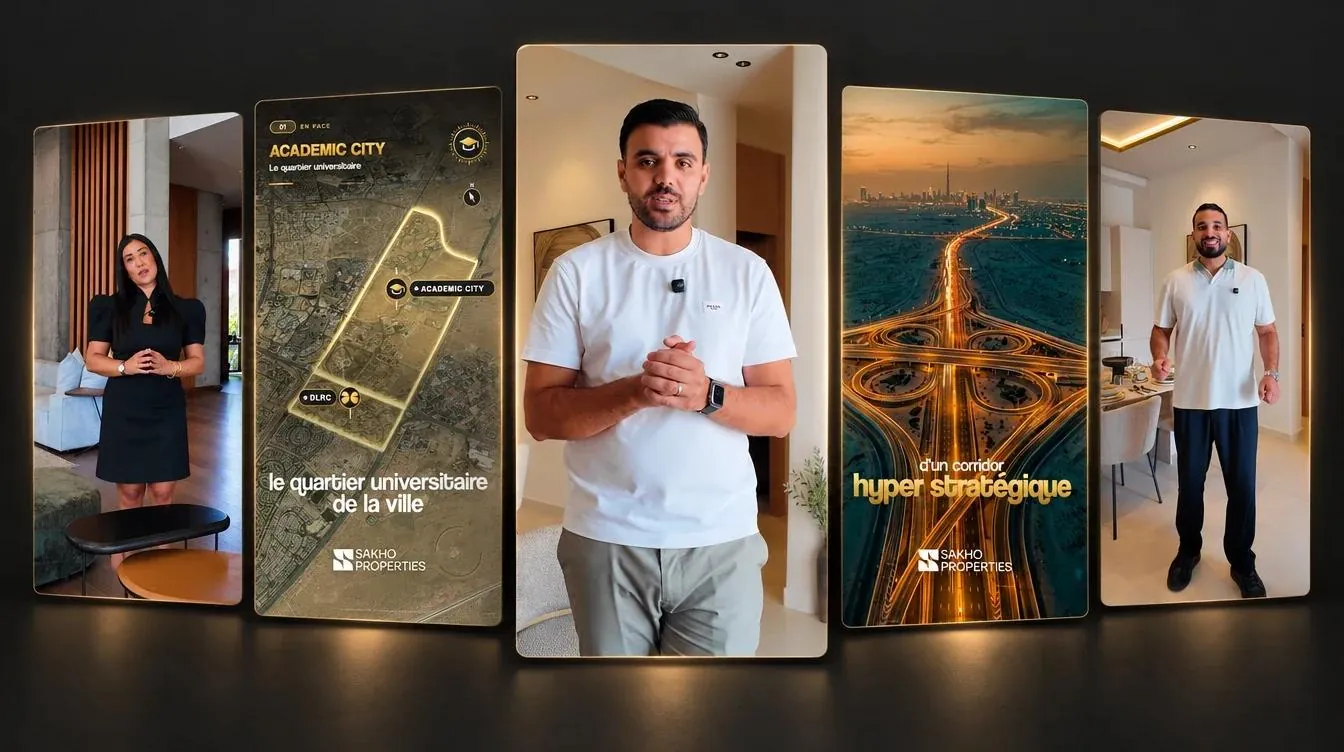 Sakho Properties: intérieurs d’une villa contemporaine filmés pour des reels immobiliers